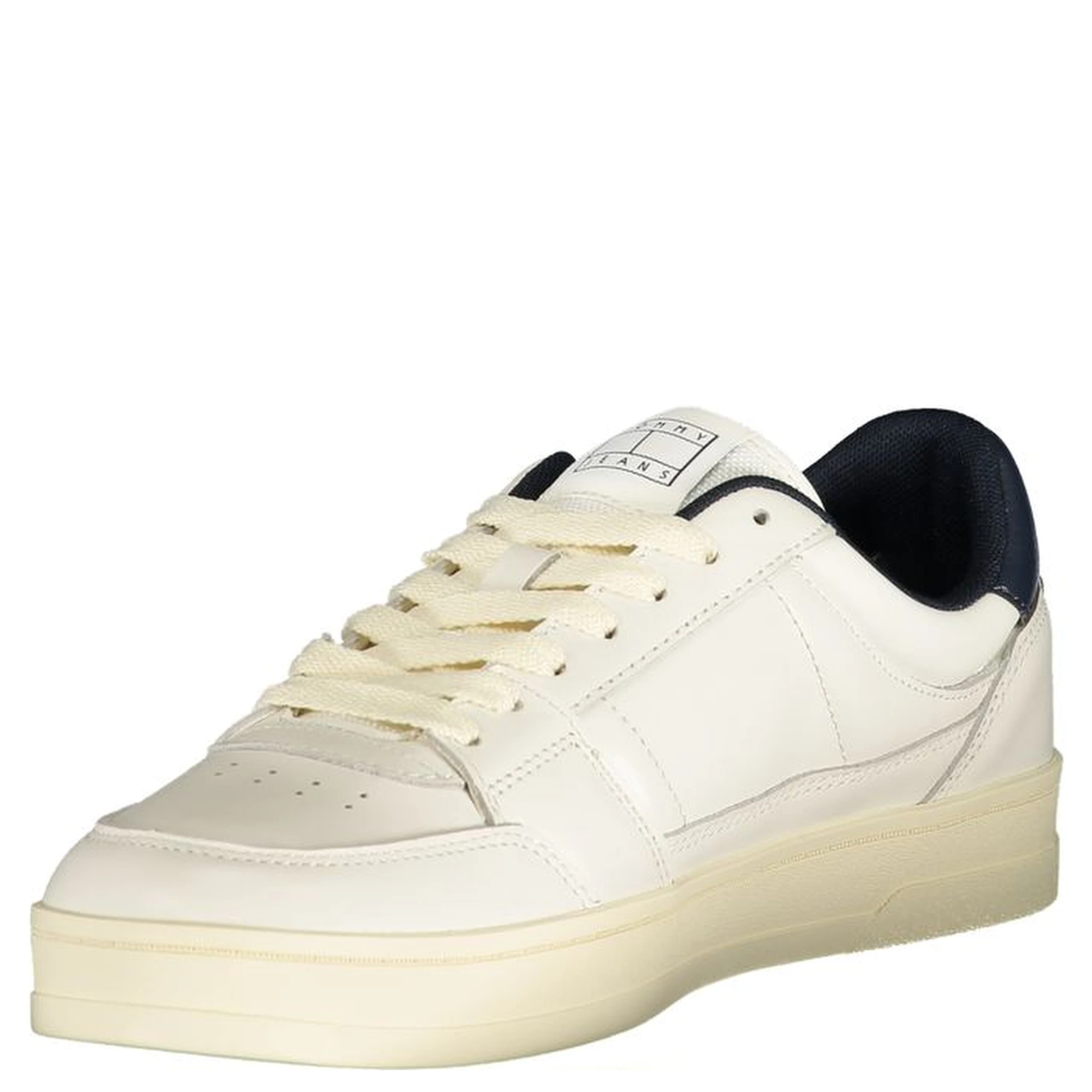 White Leather Men Sneaker