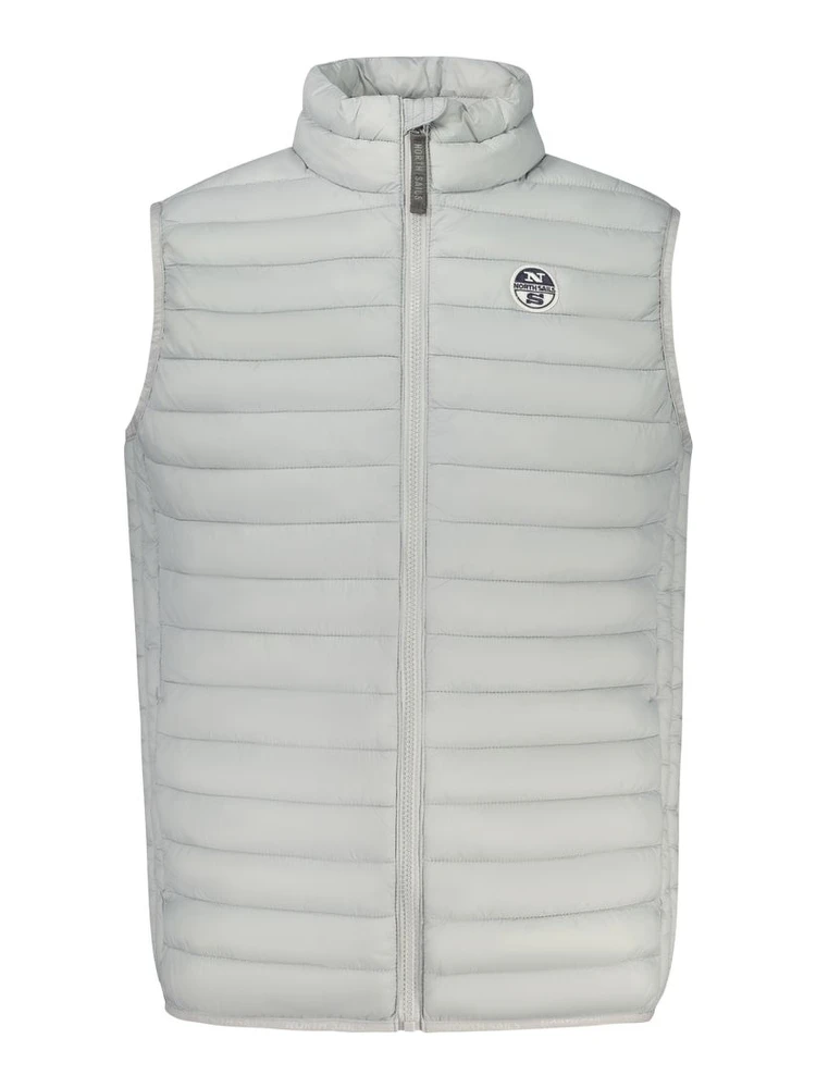 Grigio Poliammide Men's Jacket