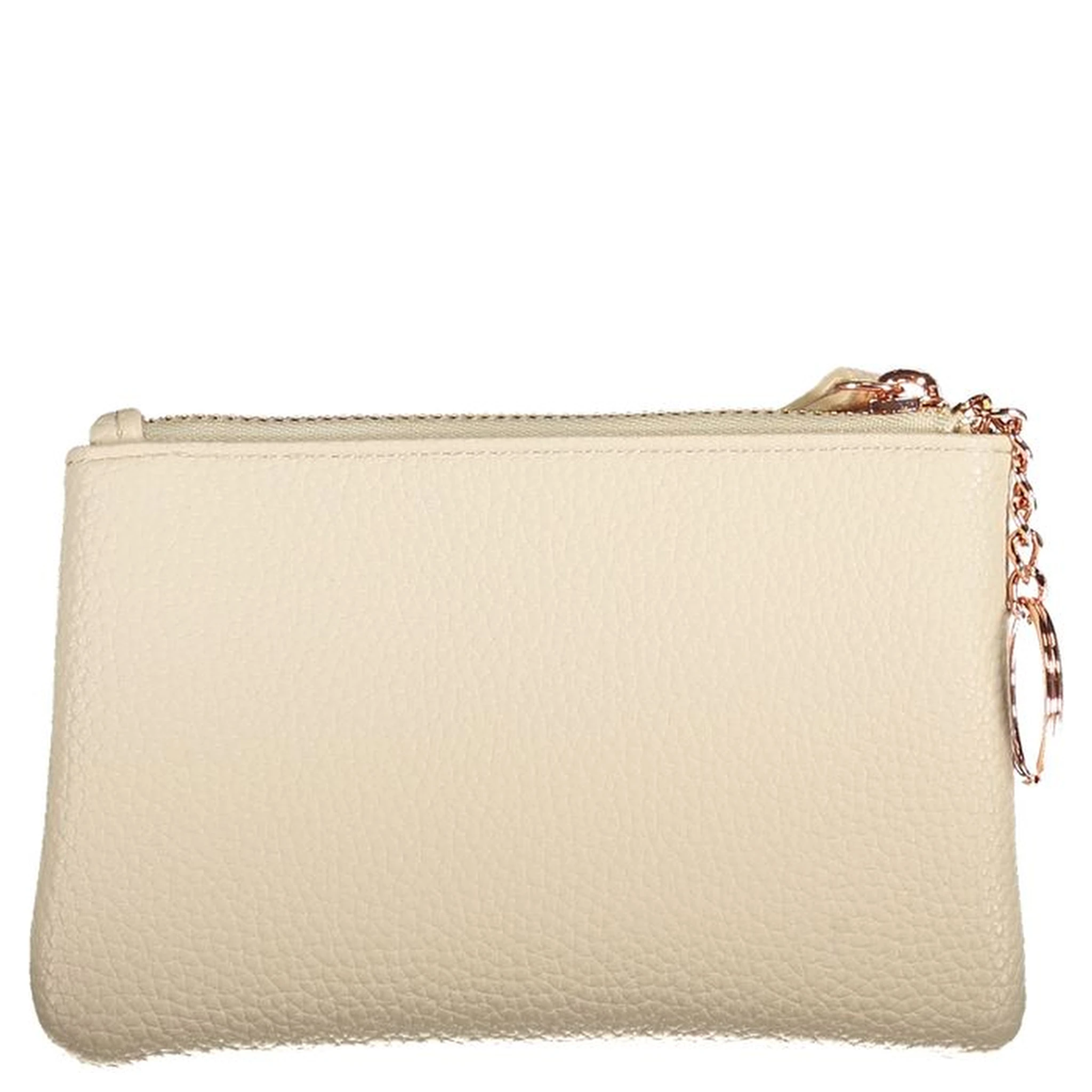 Beige Polyethylene Women Wallet