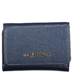 Blu Poliuretano Women Wallet