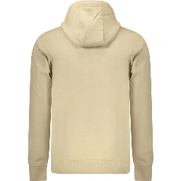 Beige Cotton Men's Sweatshirt