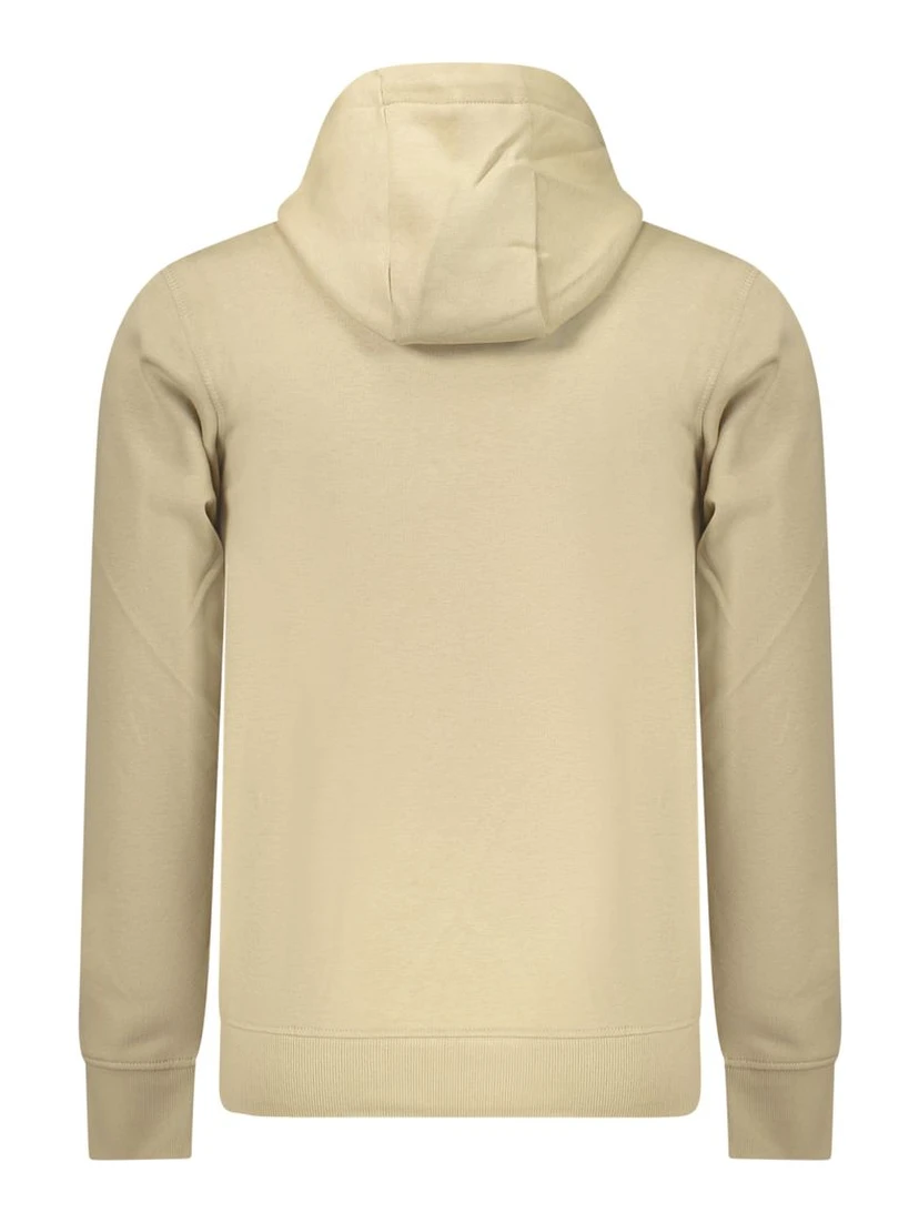 Beige Cotton Men's Sweatshirt