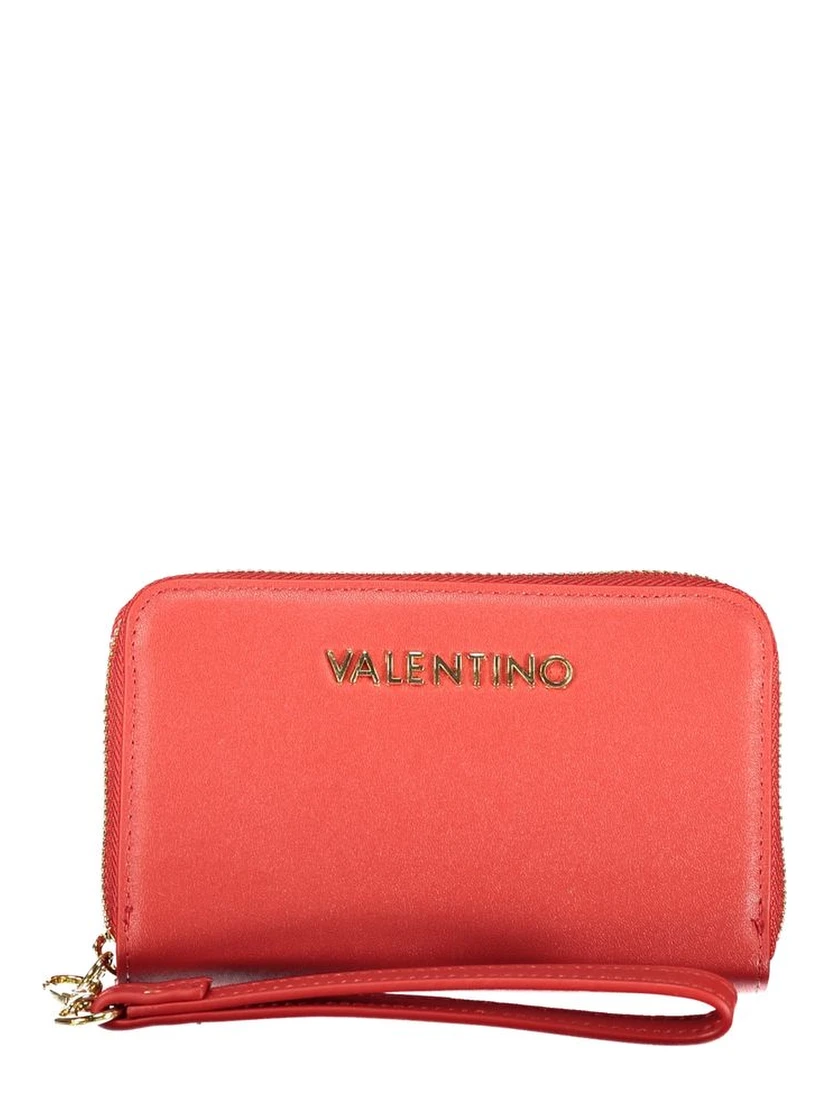 Rosso Poliuretano Women Wallet