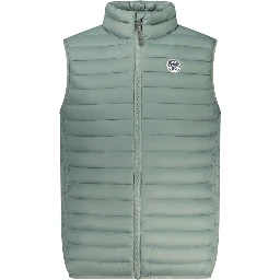 Verde Poliestere Uomo Giubbotto