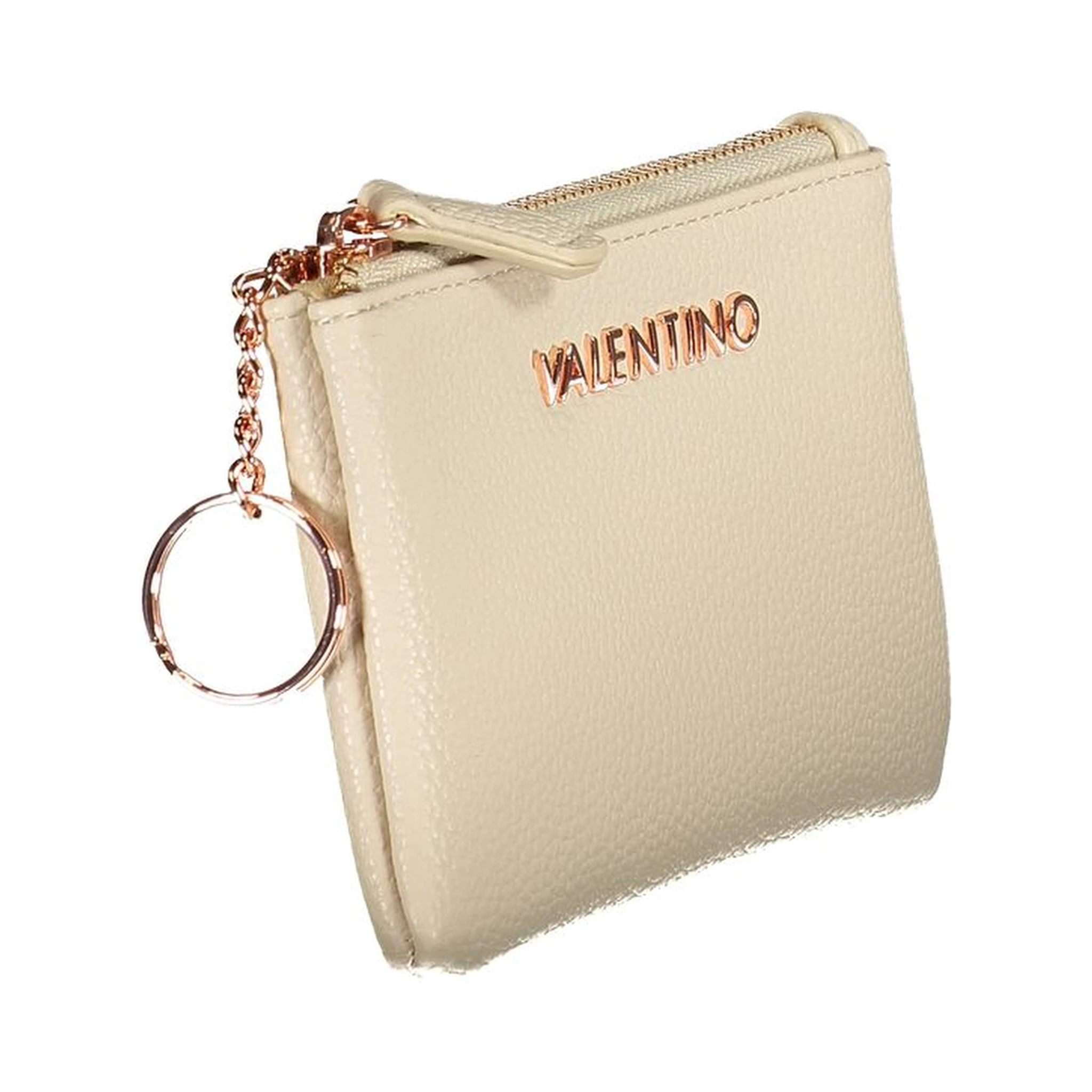 Beige Polyethylene Women Wallet