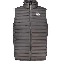 Black Polyamide Men's Jacket