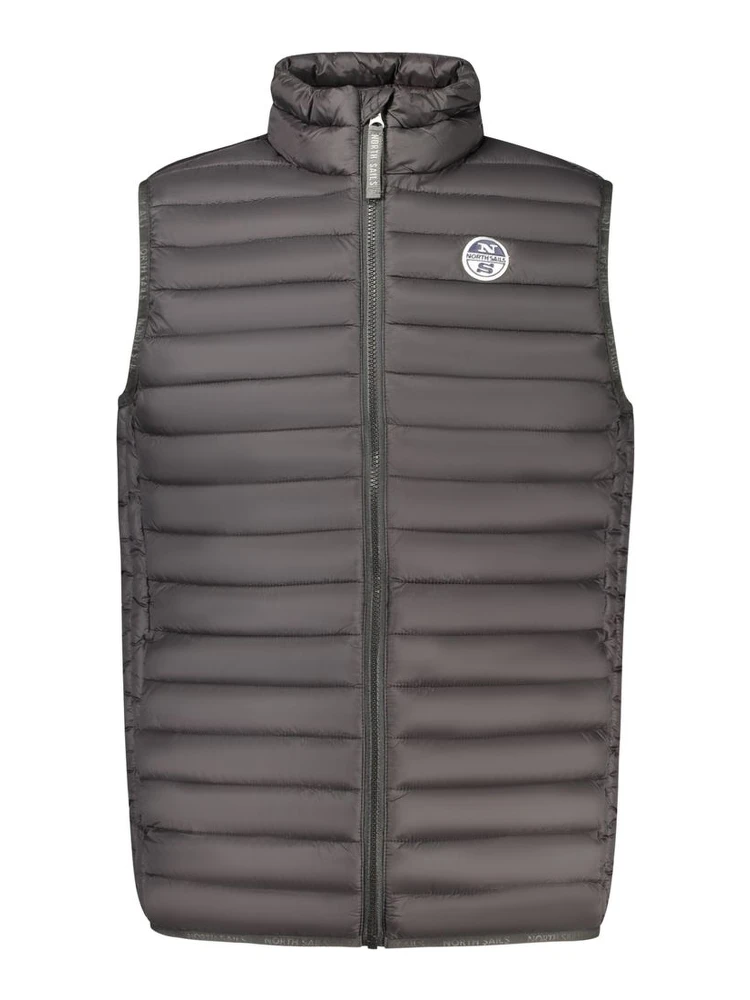 Black Polyamide Men's Jacket