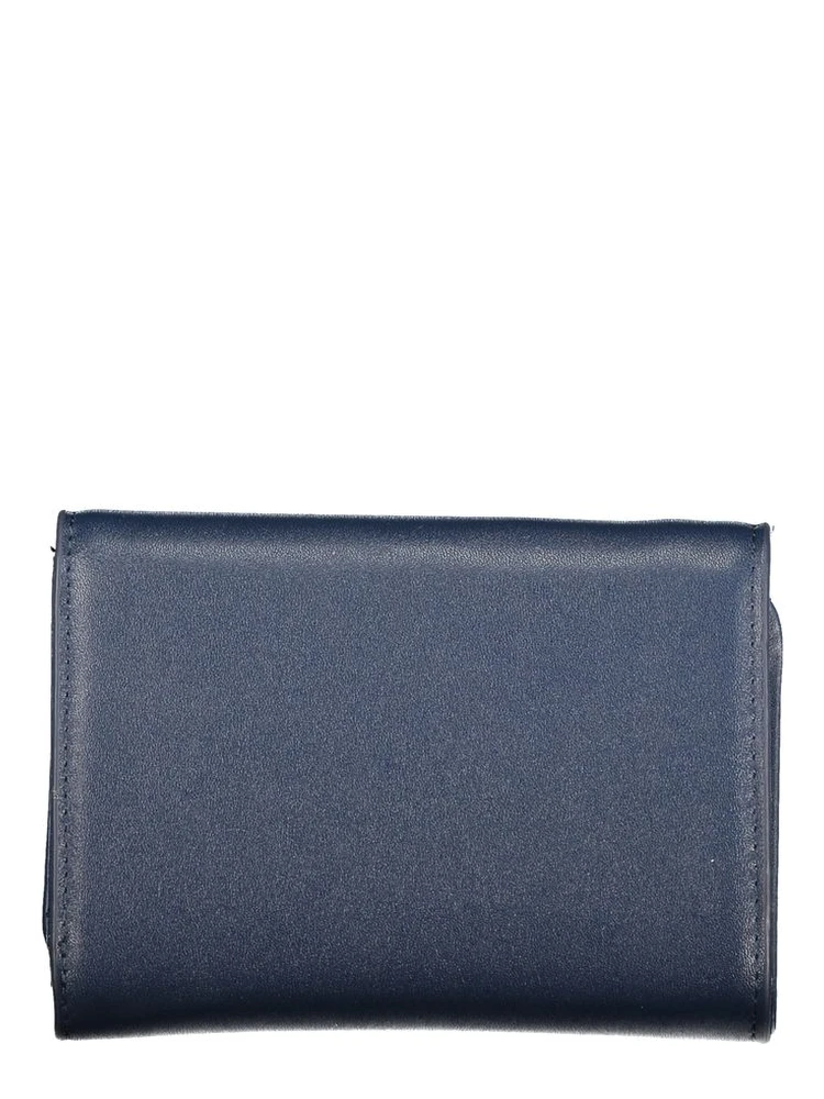 Blu Poliuretano Women Wallet alternative
