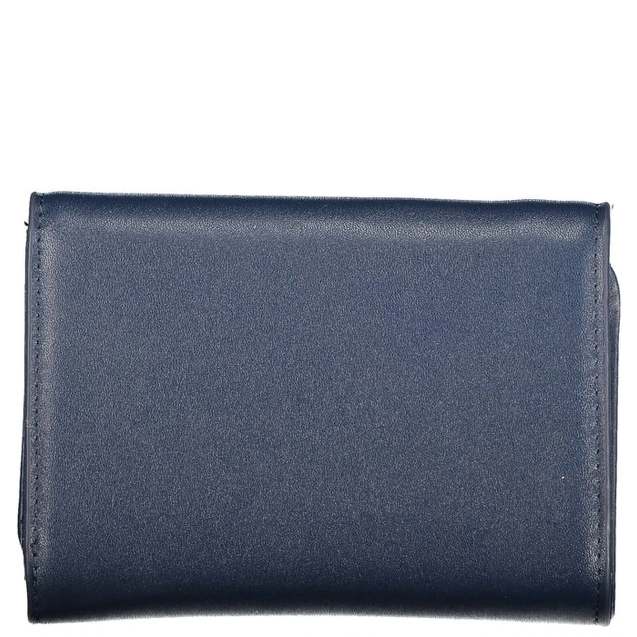 Blu Poliuretano Women Wallet