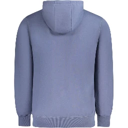 كنزة رجالية زرقاء من القطن