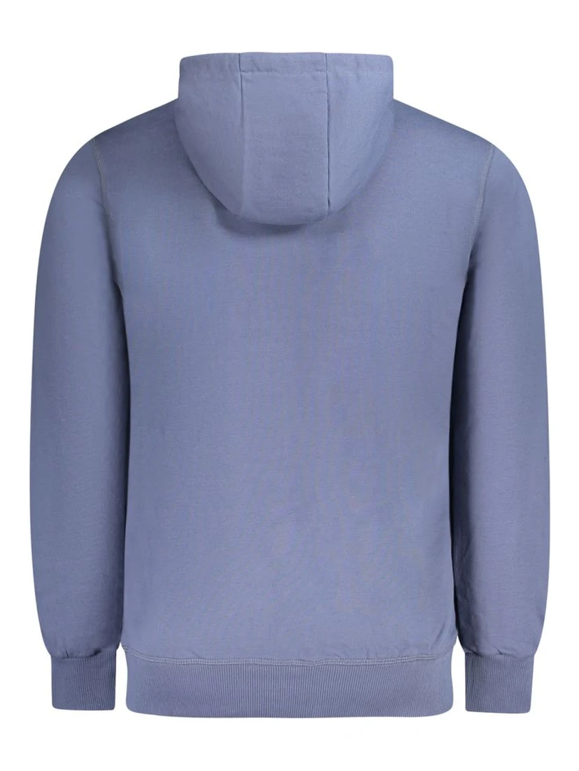 كنزة رجالية زرقاء من القطن