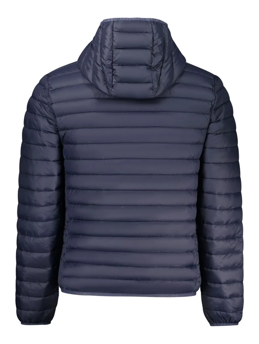 Blu Poliammide Men's Jacket