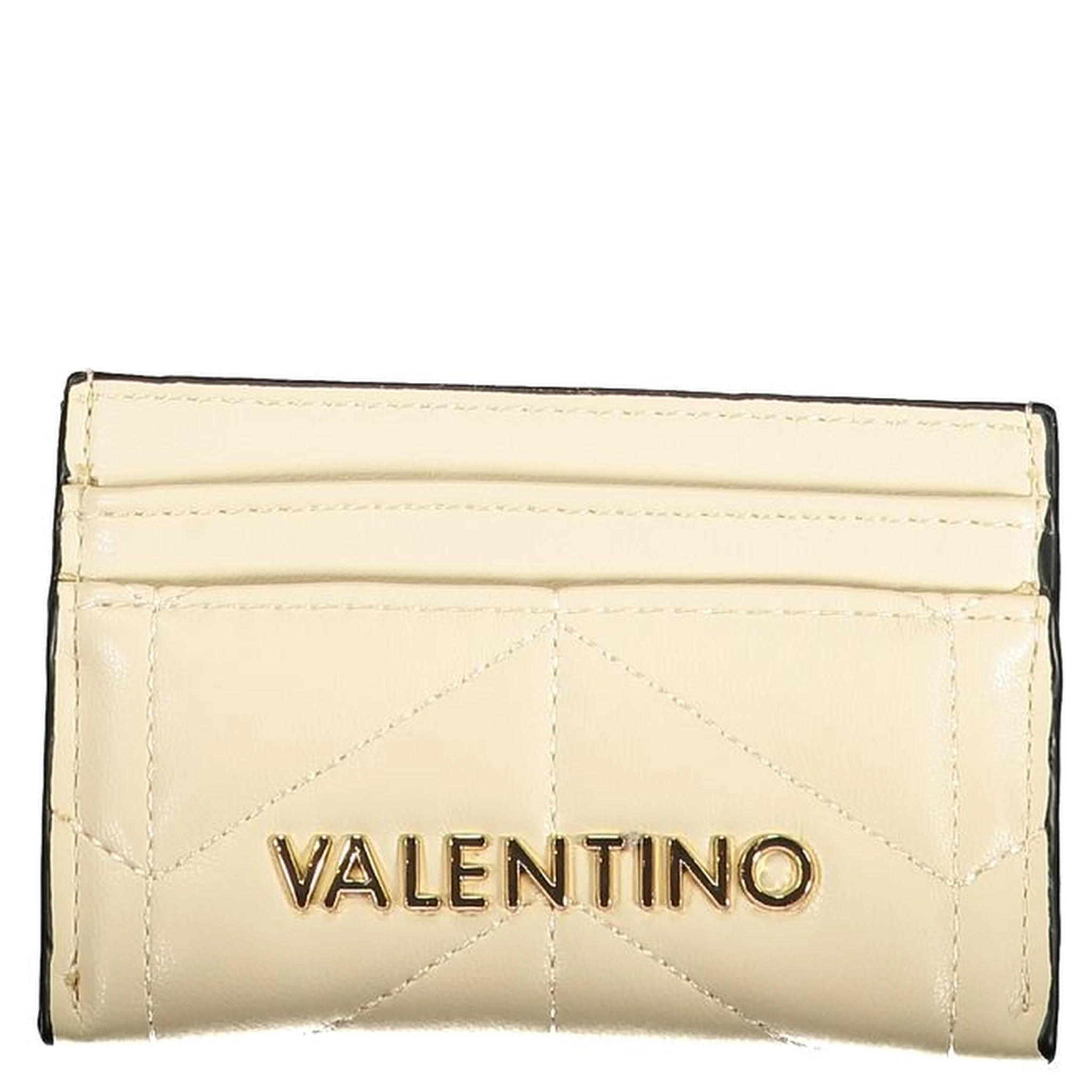 Beige Polyurethane Women Wallet