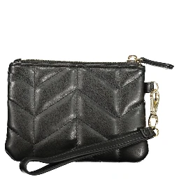 Nero Poliuretano Women Wallet