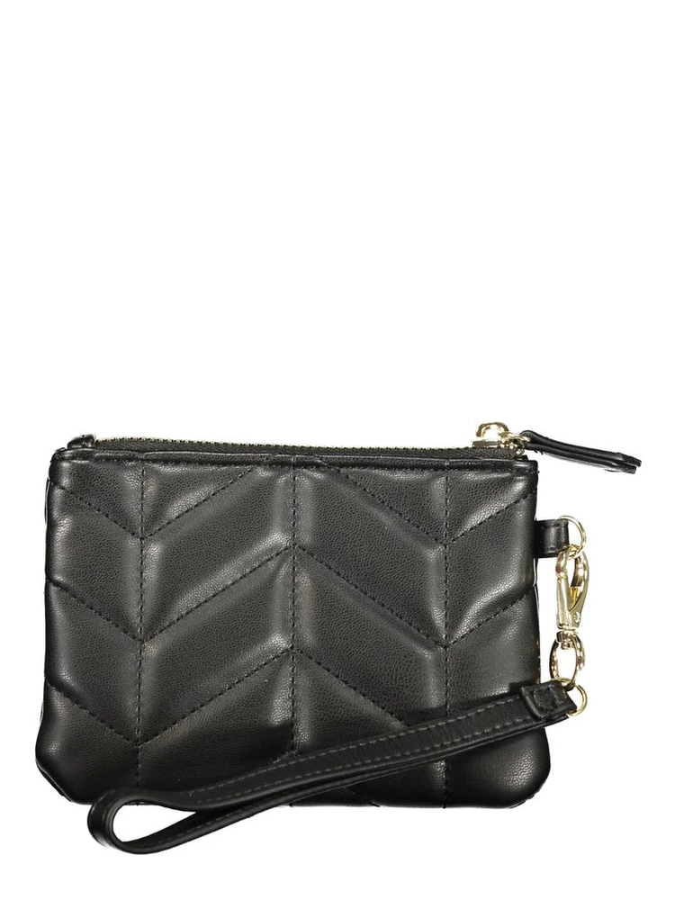 Nero Poliuretano Women Wallet alternative