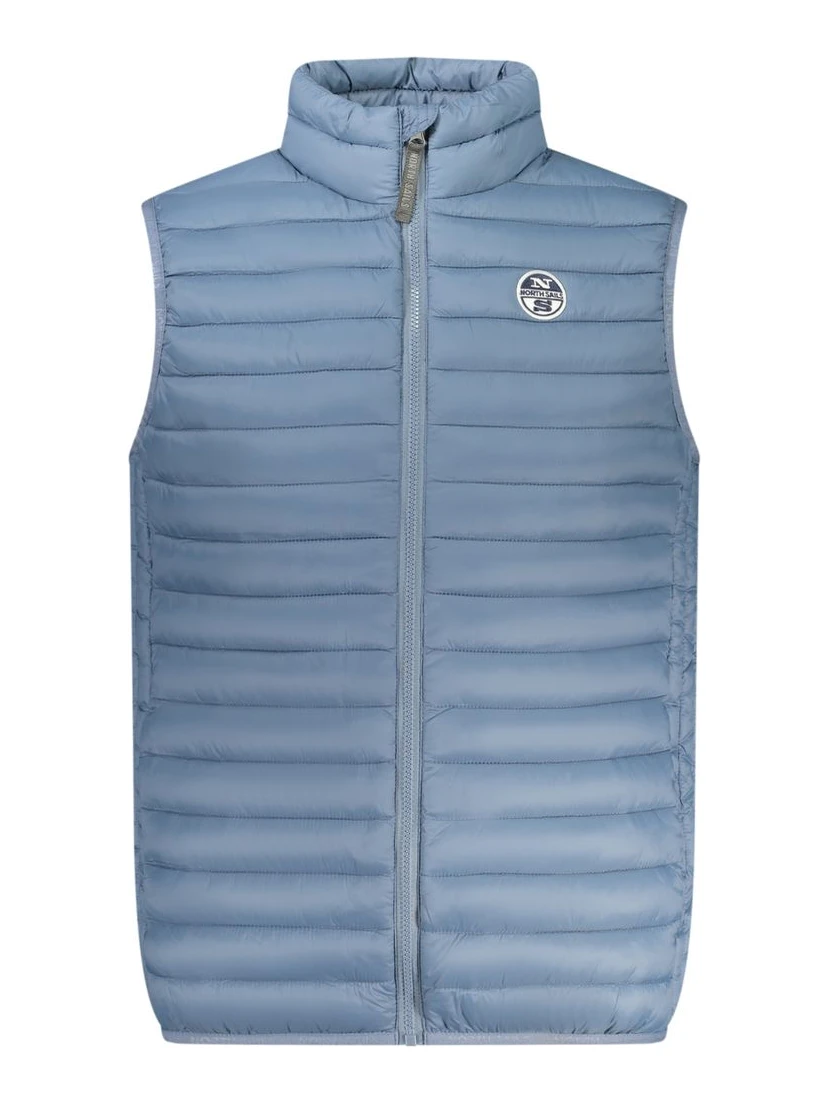 Blu Poliestere Men Jacket