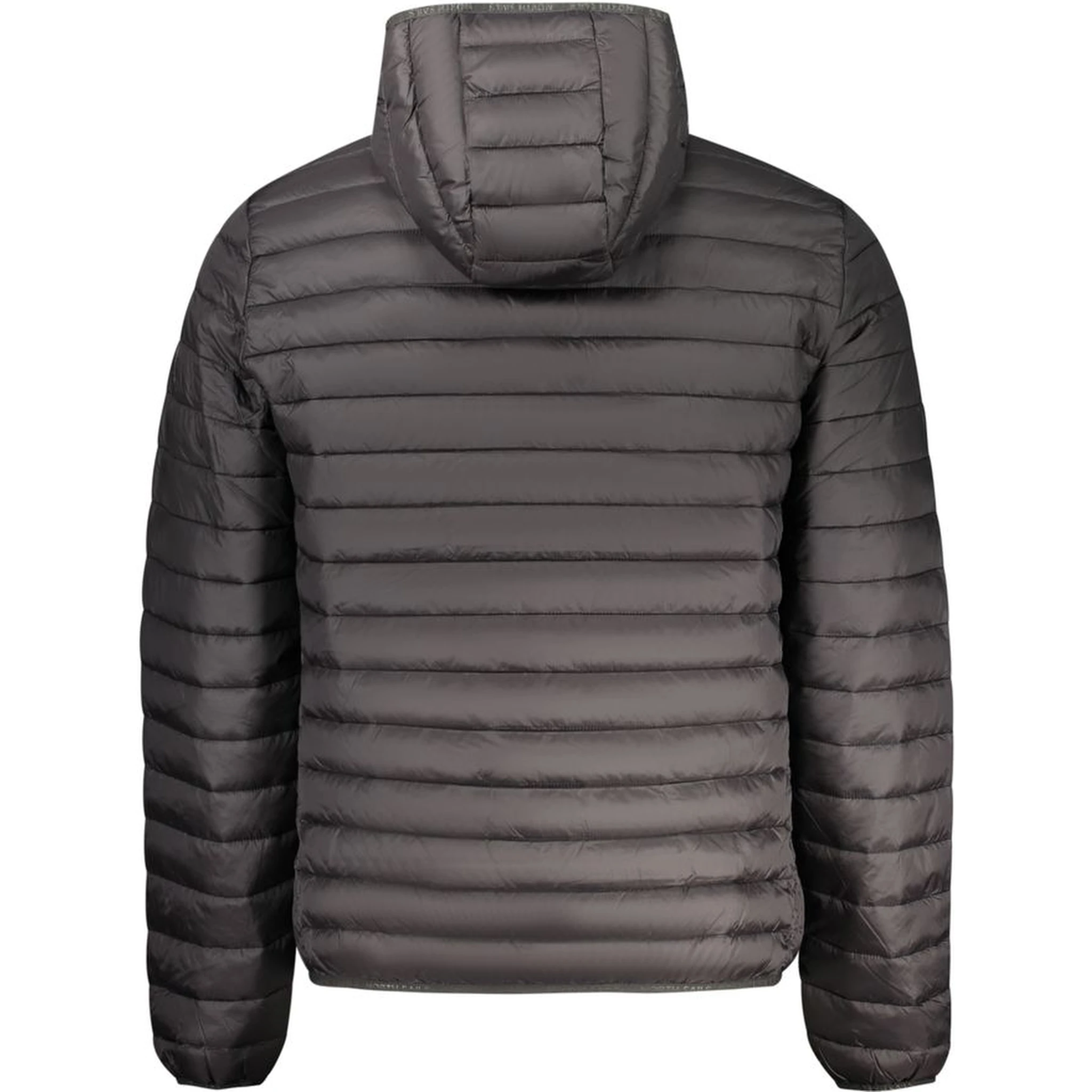 Nero Poliammide Uomo Giaccone