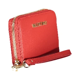 Rosso Poliuretano Women Wallet