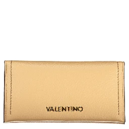 Beige Polyurethane Women Wallet