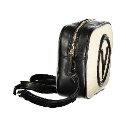 Beige Cotton Women Shoulder Bag