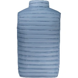 Blu Poliestere Men Jacket