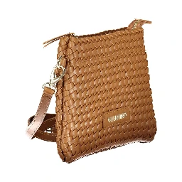 Marrone Poliuretano Womens Shoulder Bag