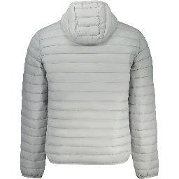 Grigio Poliammide Men's Jacket