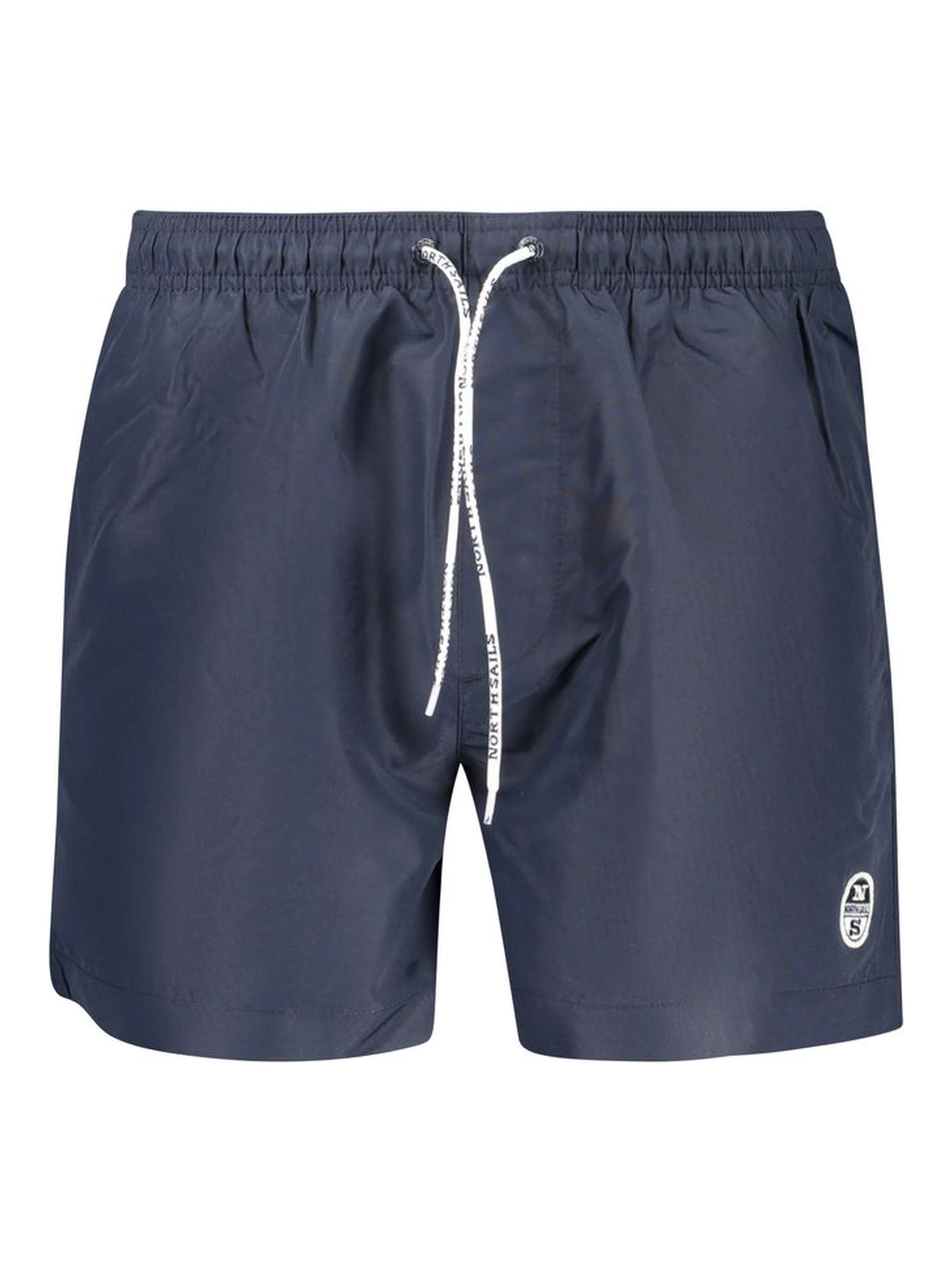 Blu Polyester Men Swim Boxer