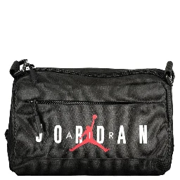 Black Polyester Men's Belt Bag