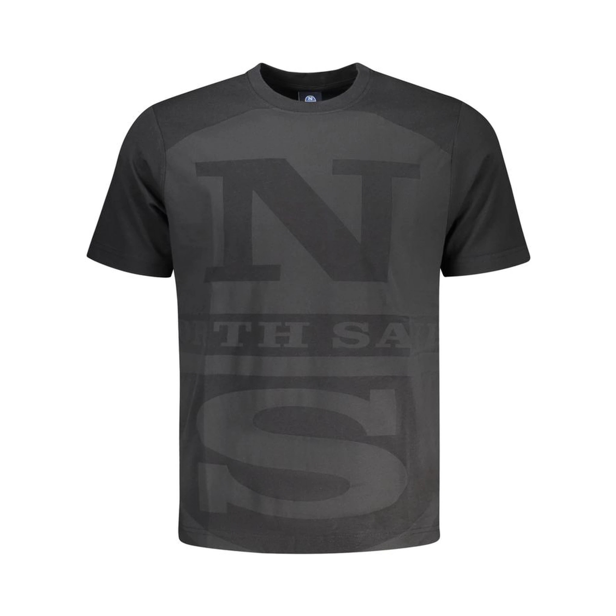Black Cotton Men's T-Shirt