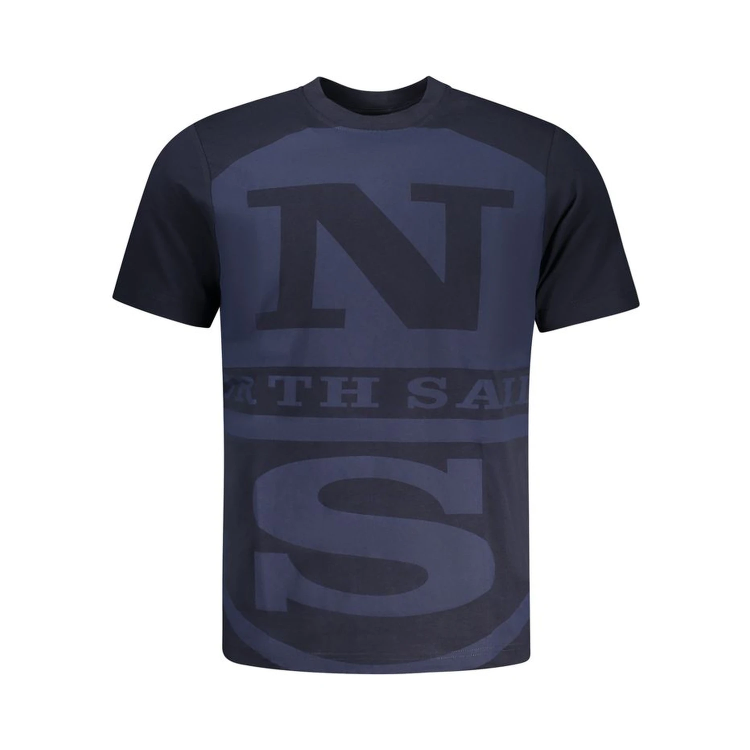 Blu Cotton Men T-Shirt