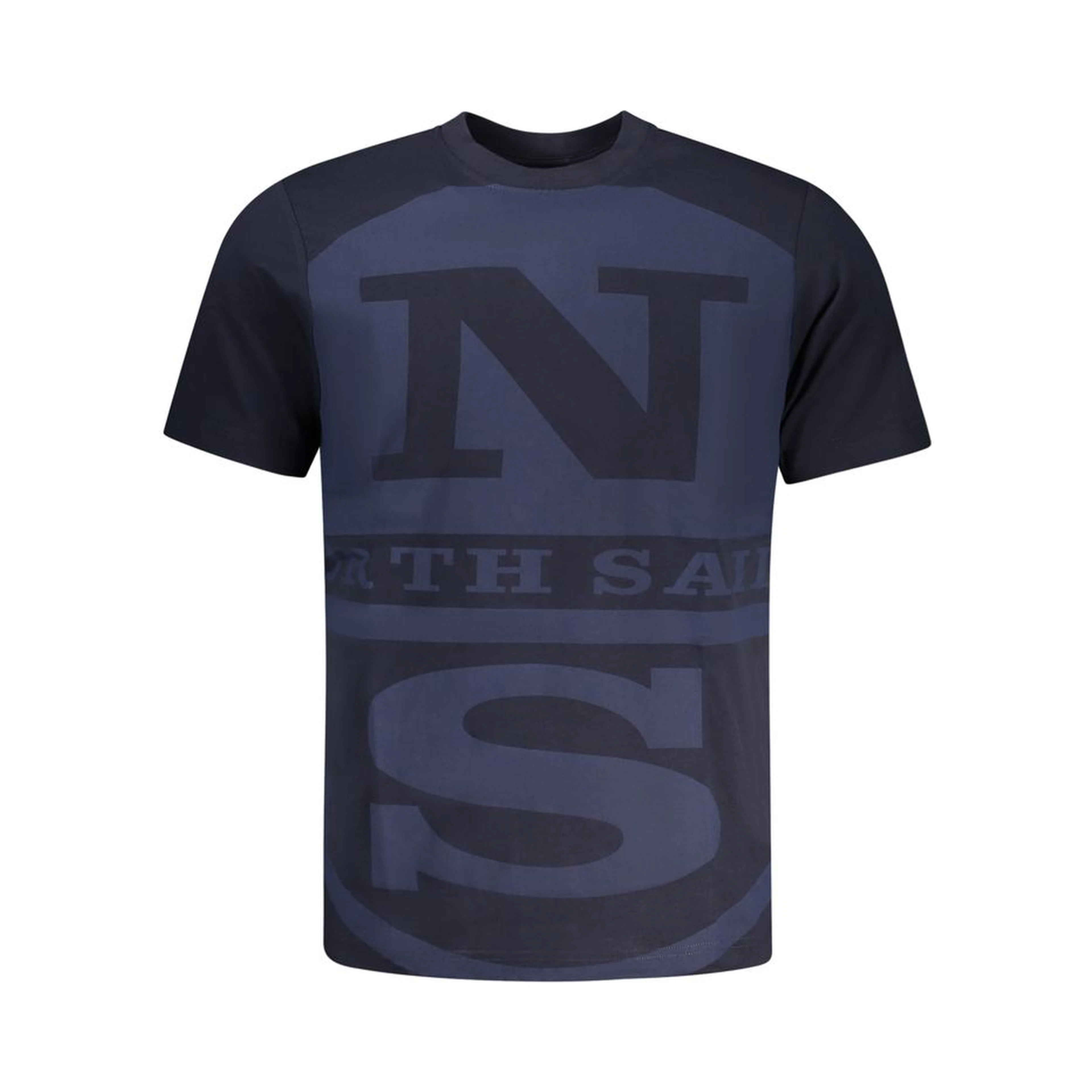 Blu Cotton Men T-Shirt