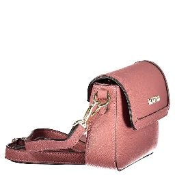 Rosa Poliuretano Women Handbag