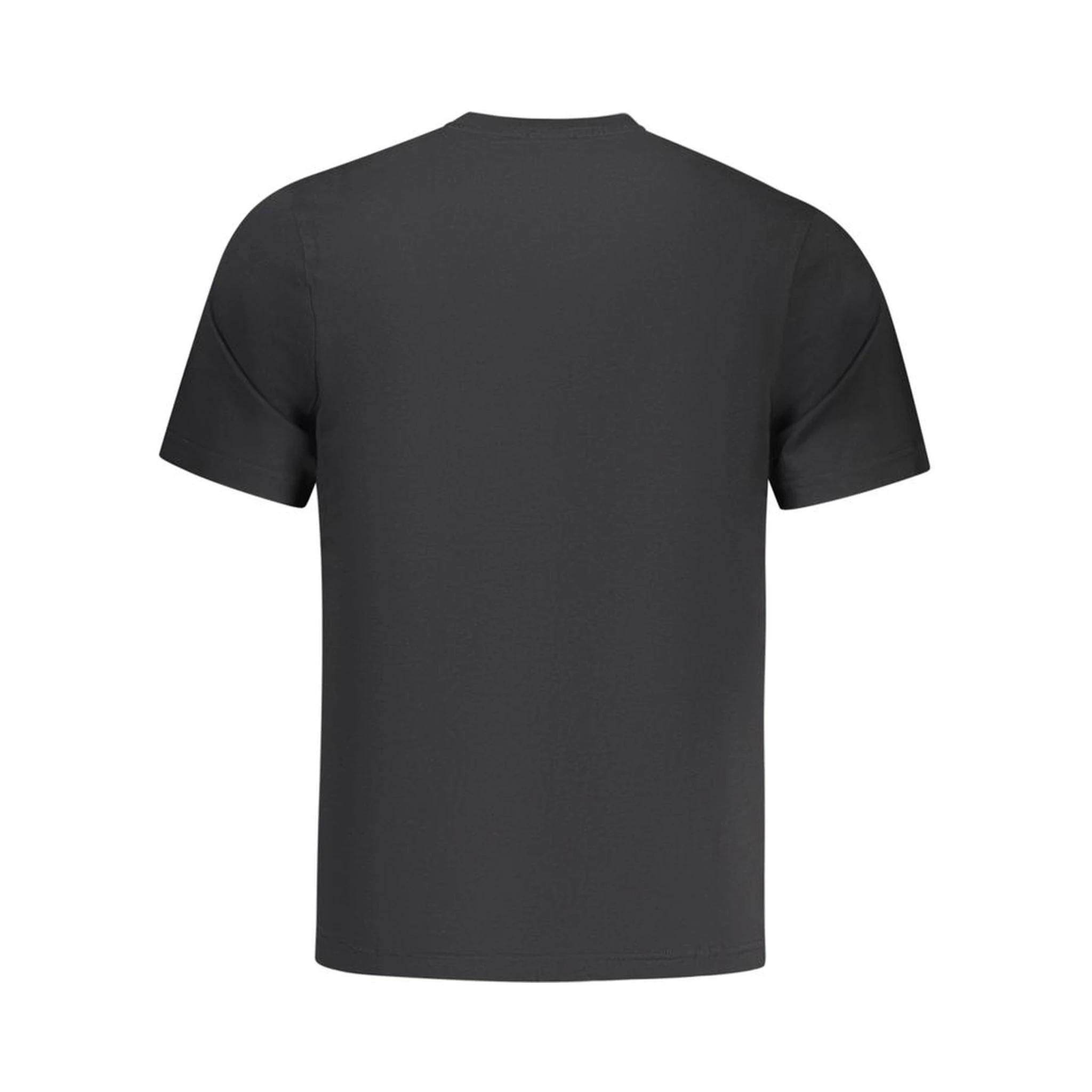 Black Cotton Men's T-Shirt