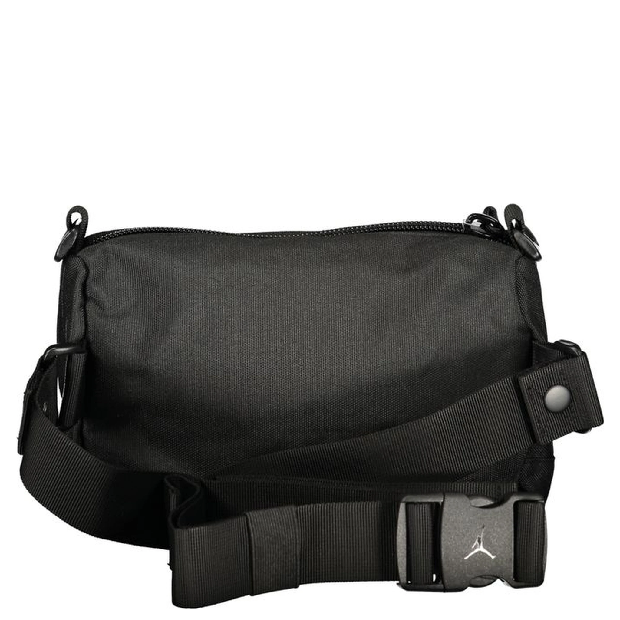 Black Polyester Men's Belt Bag