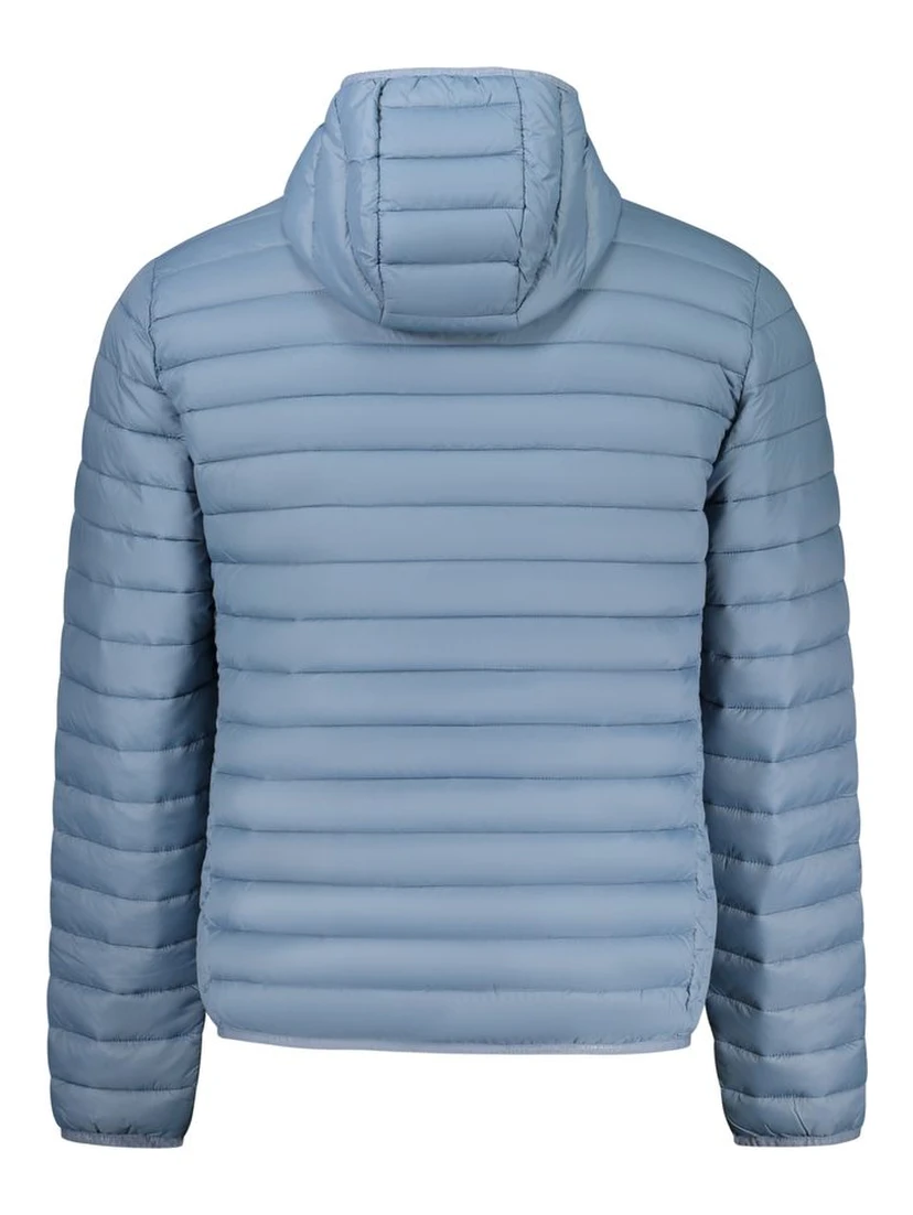 Blu Poliammide Men's Jacket