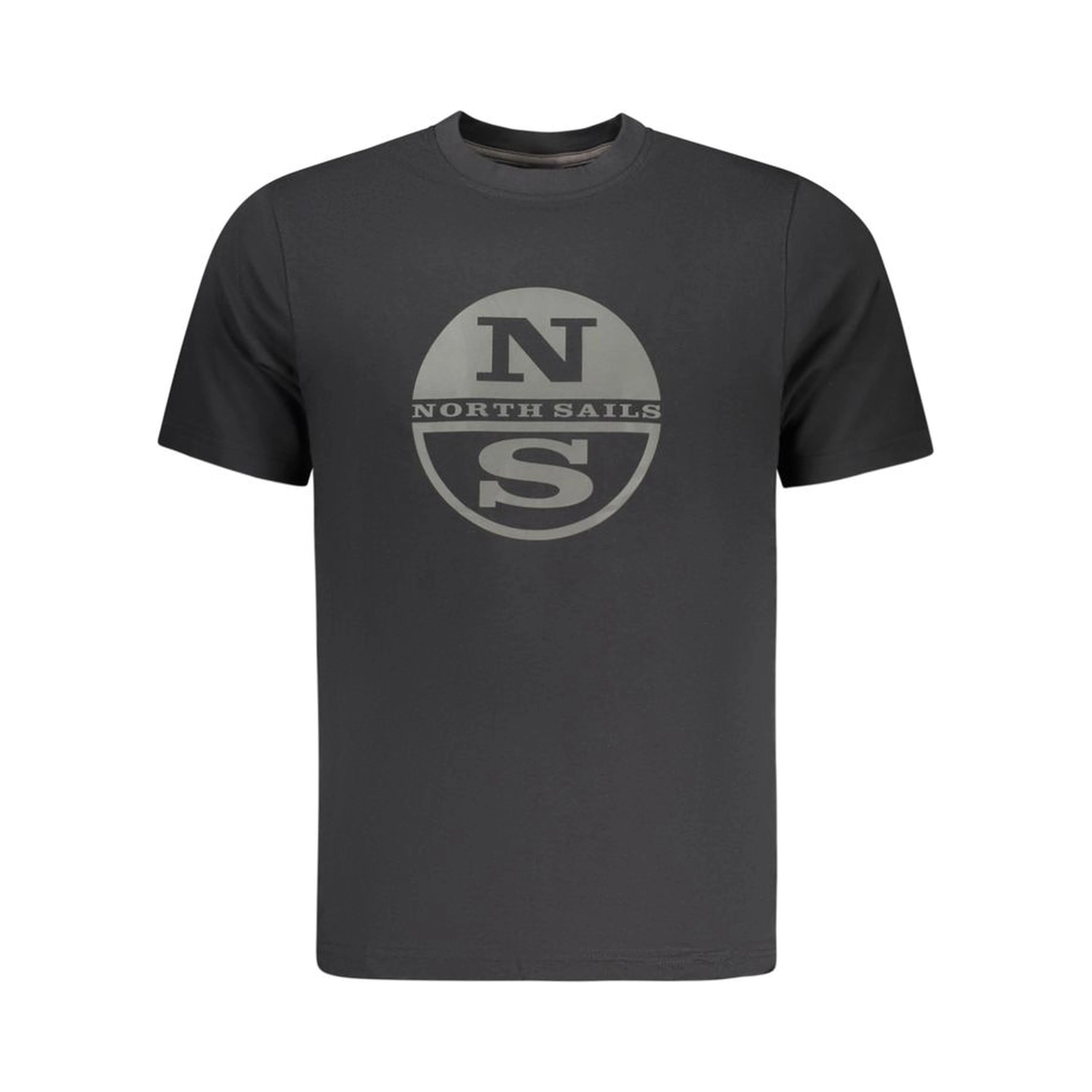 Black Cotton Men T-Shirt