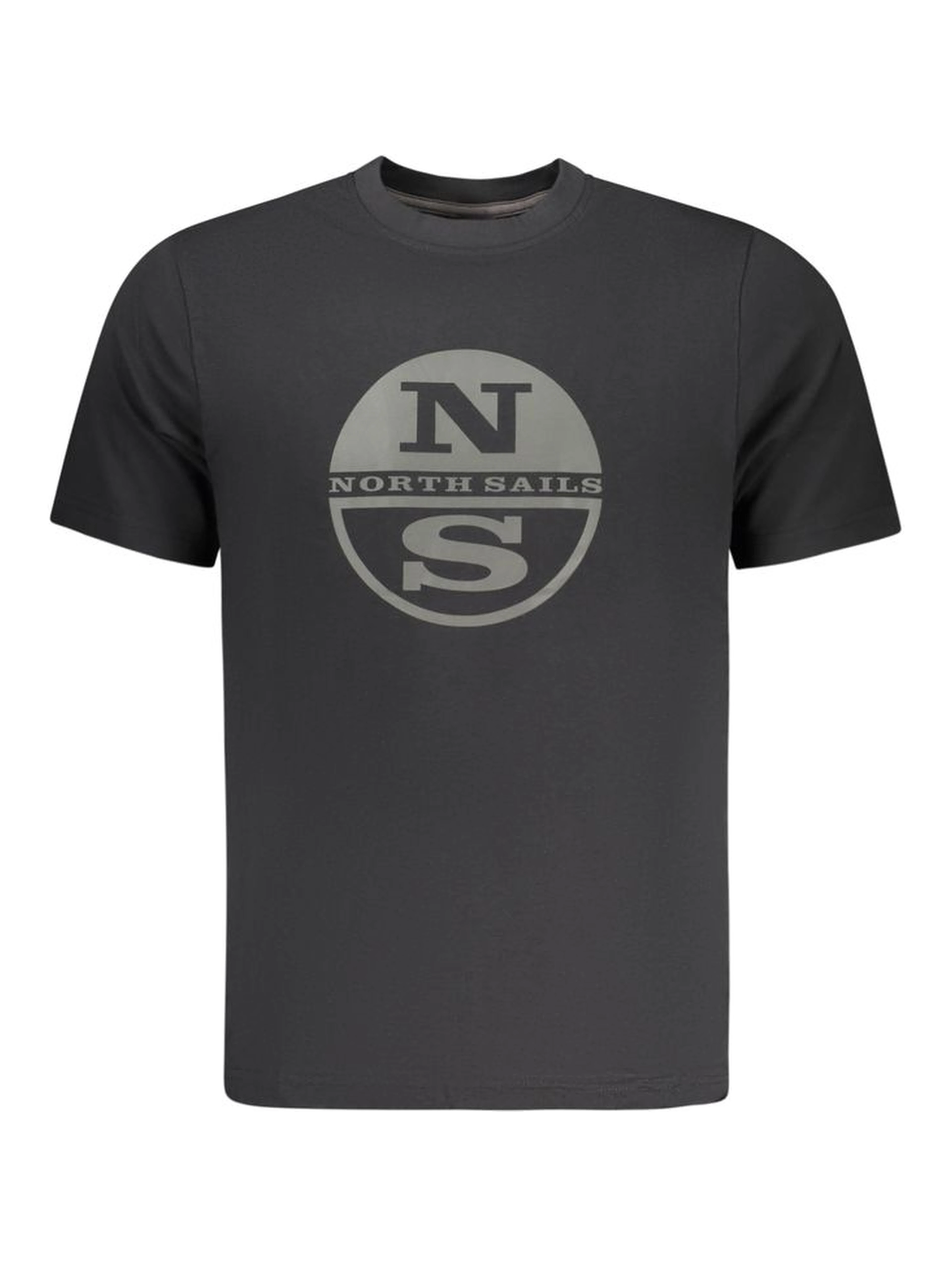 Black Cotton Men T-Shirt
