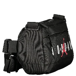 Black Polyester Men's Belt Bag