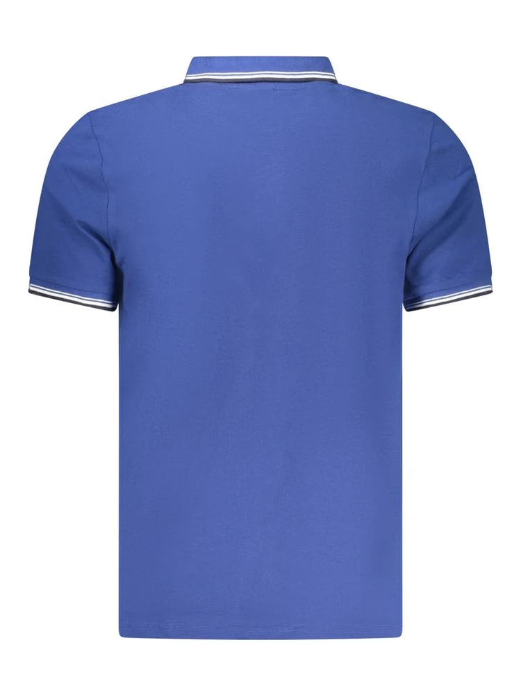 Blue Cotton Men Polo Shirt alternative
