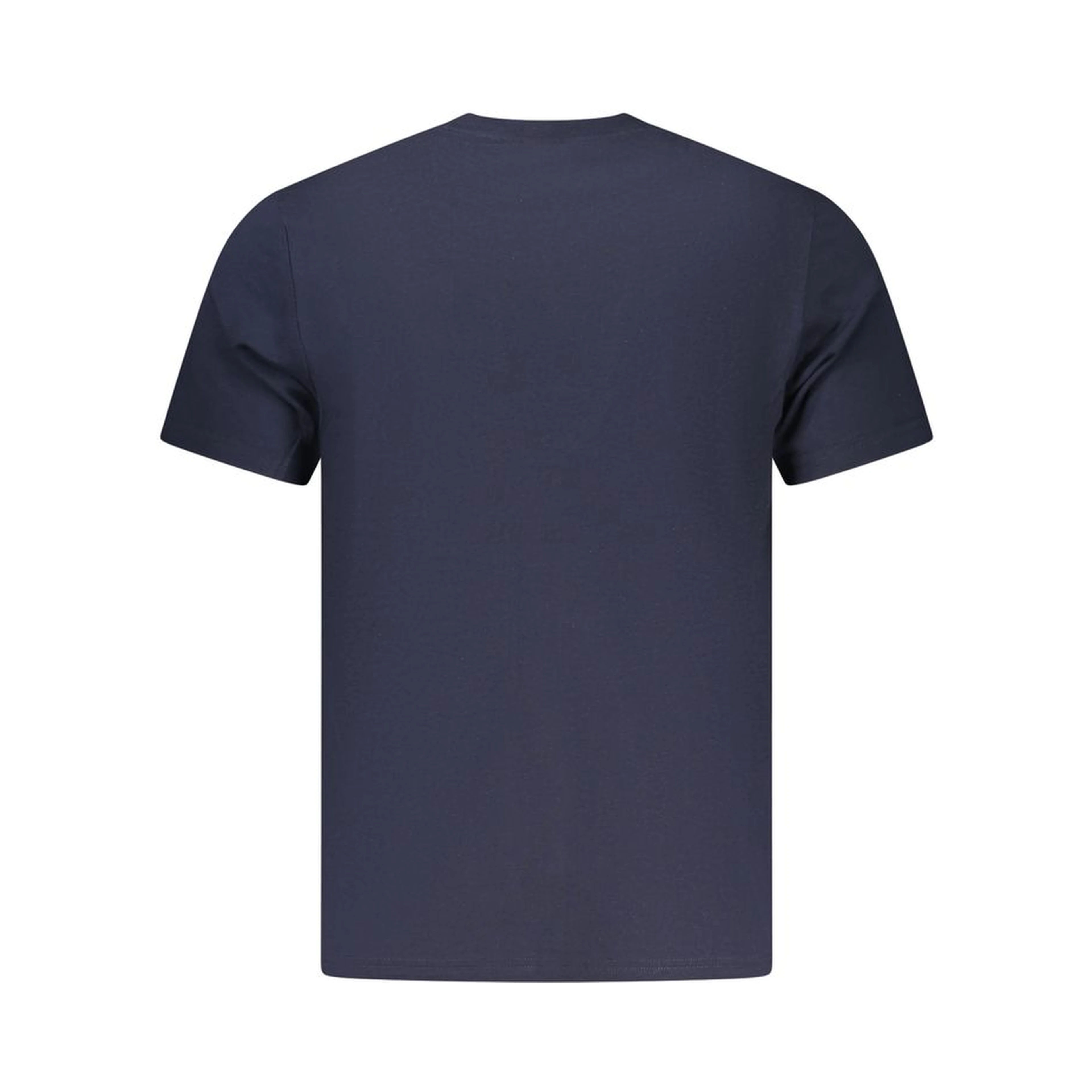 Blue Cotton Men's T-Shirt