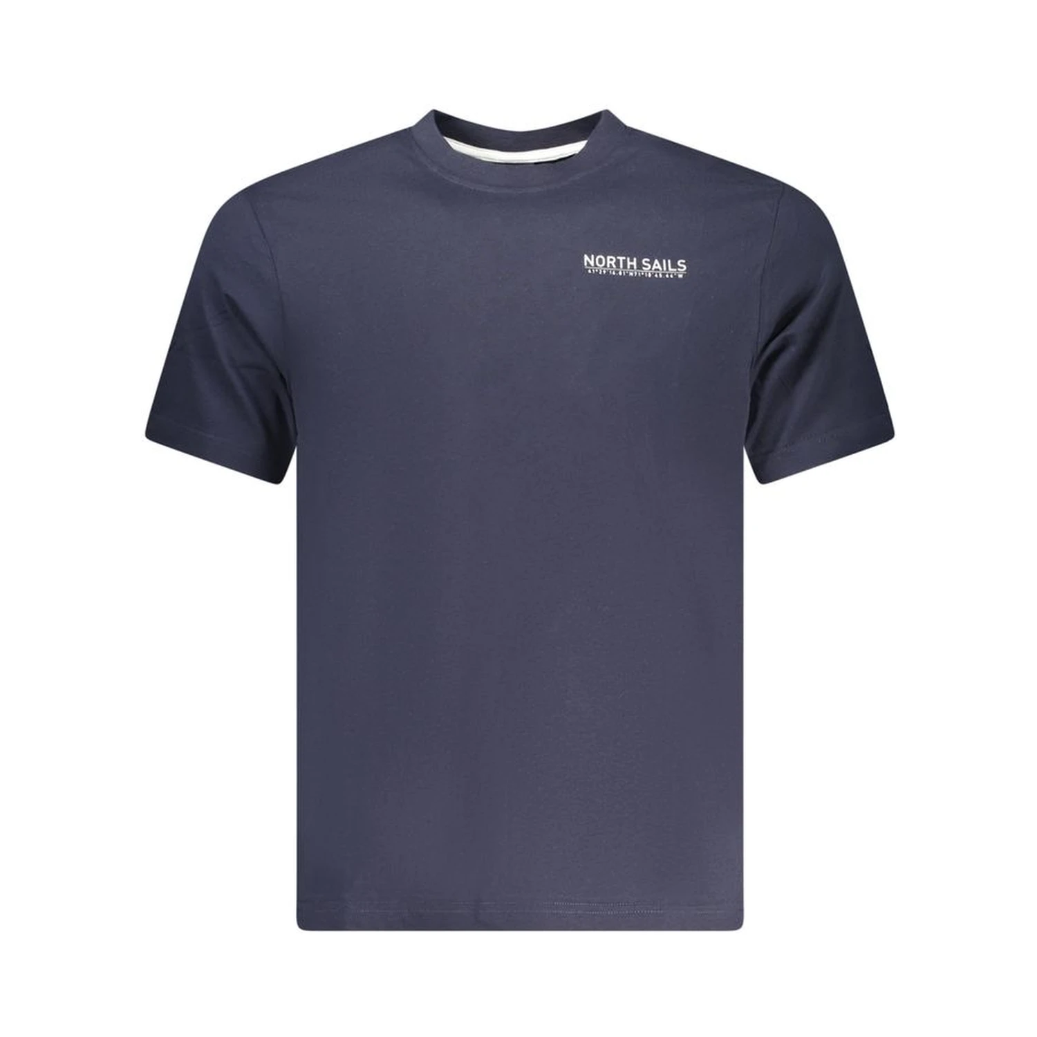 Blue Cotton Men T-Shirt
