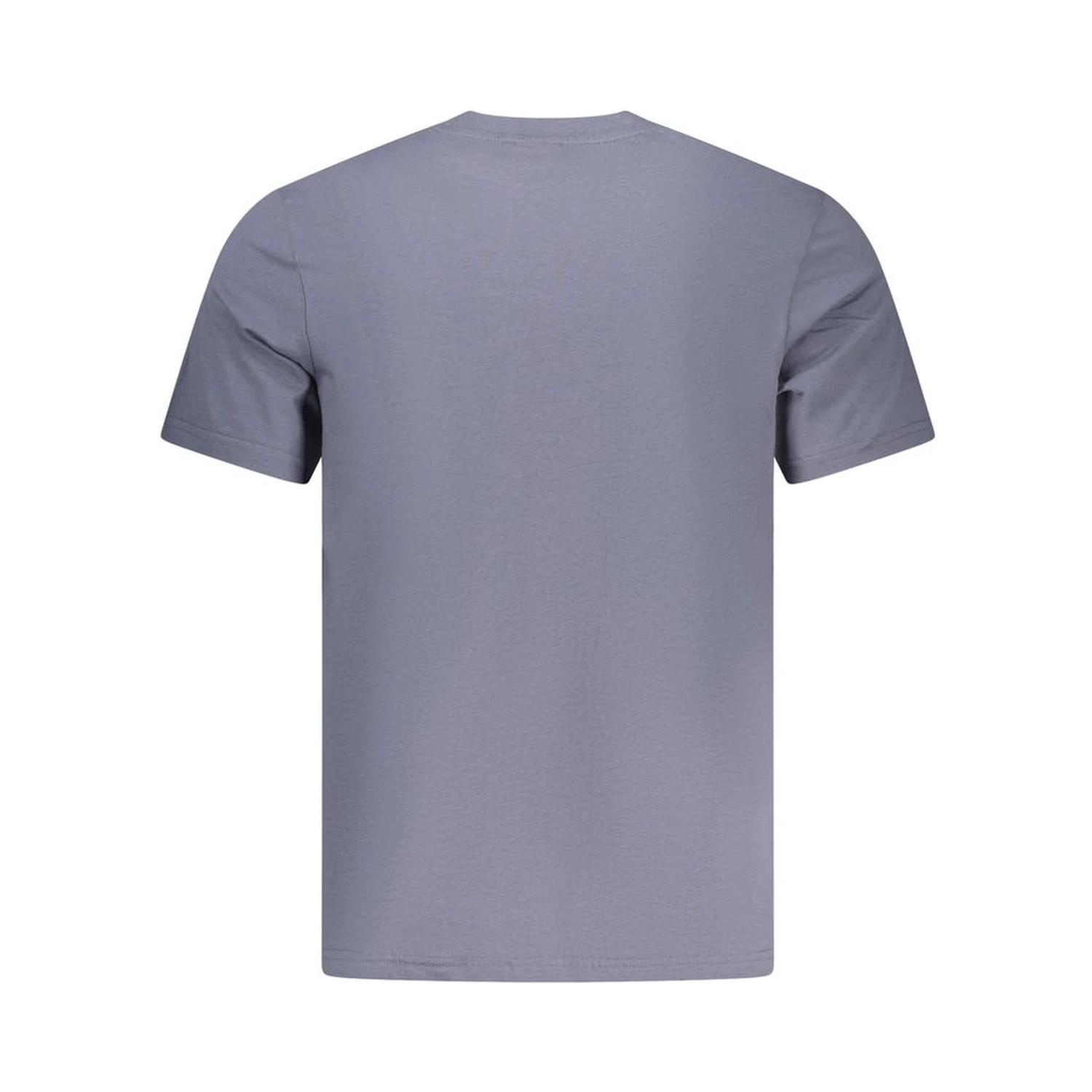 Blue Cotton Men's T-Shirt