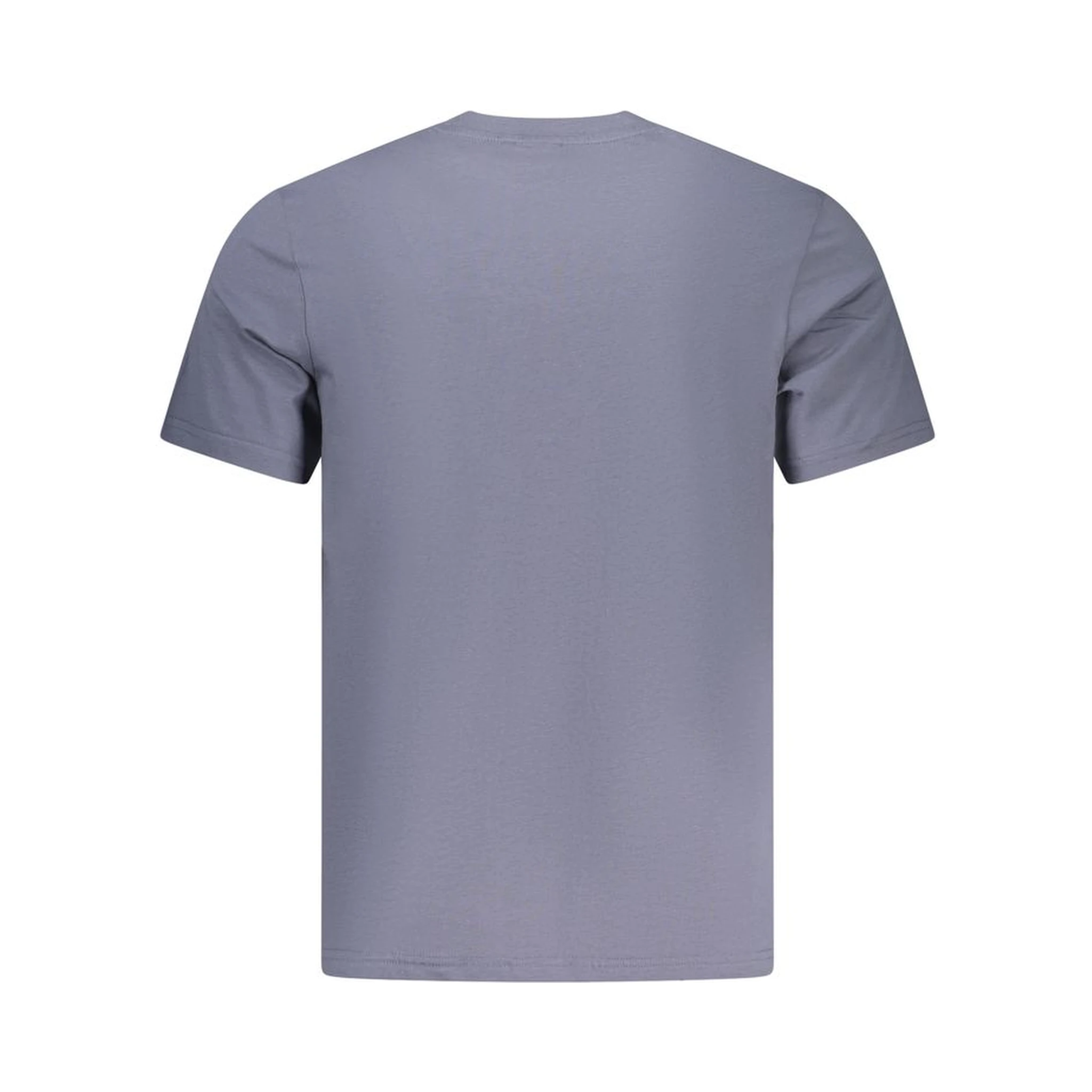 Blue Cotton Men's T-Shirt