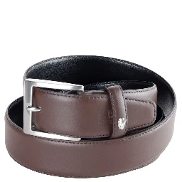 Brown Leather Calfskin Belt