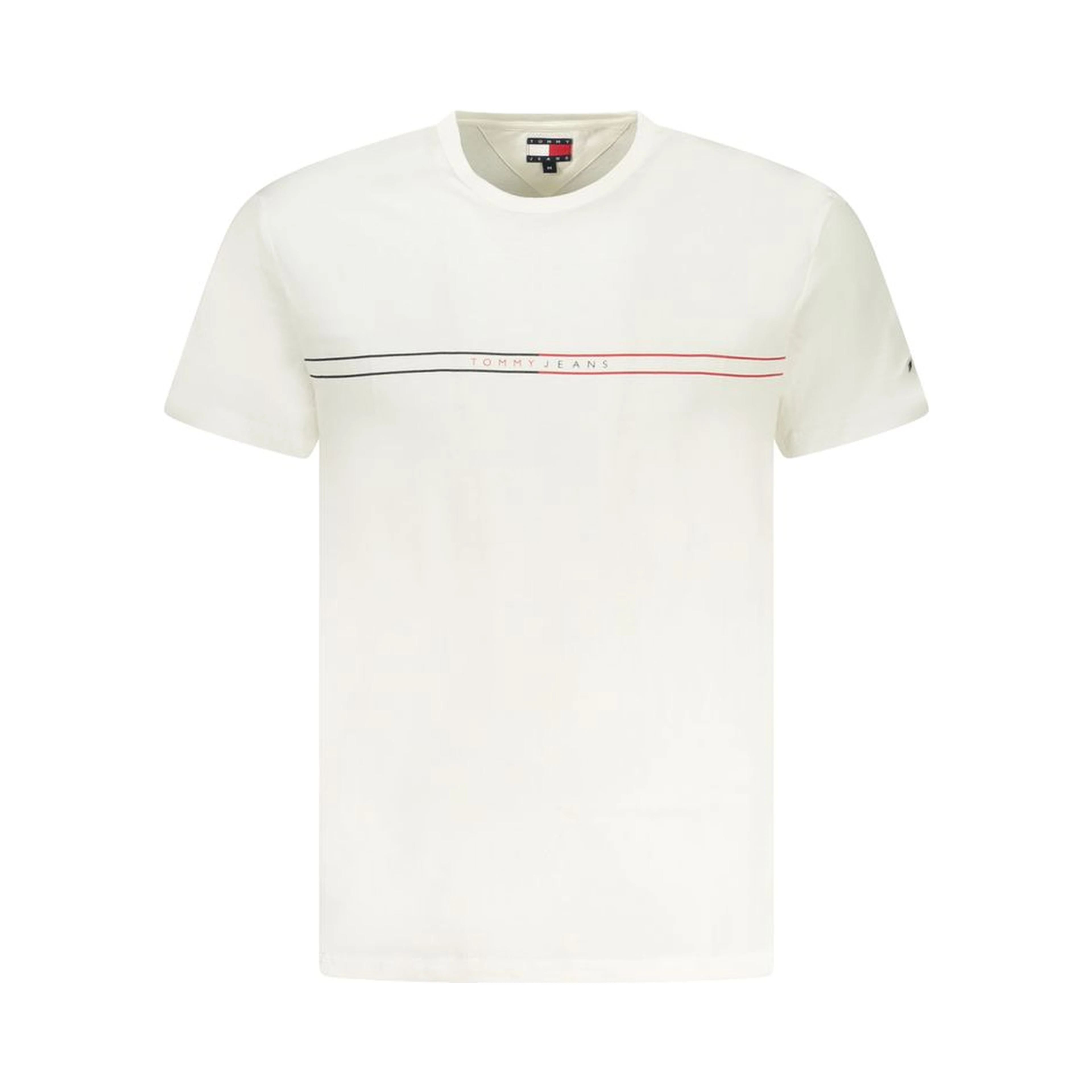White Cotton Mens T-Shirt