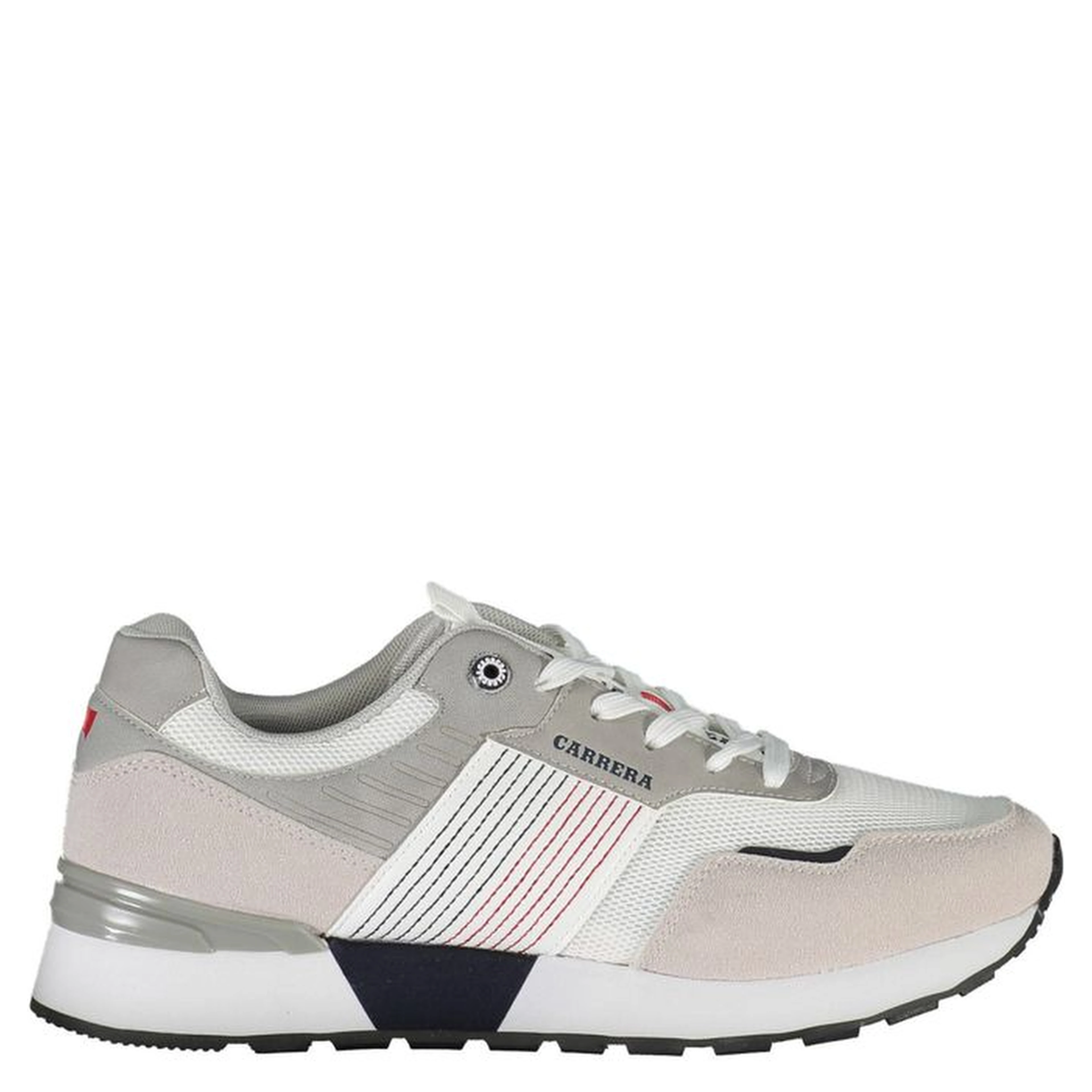 White Polyurethane Men Sneaker