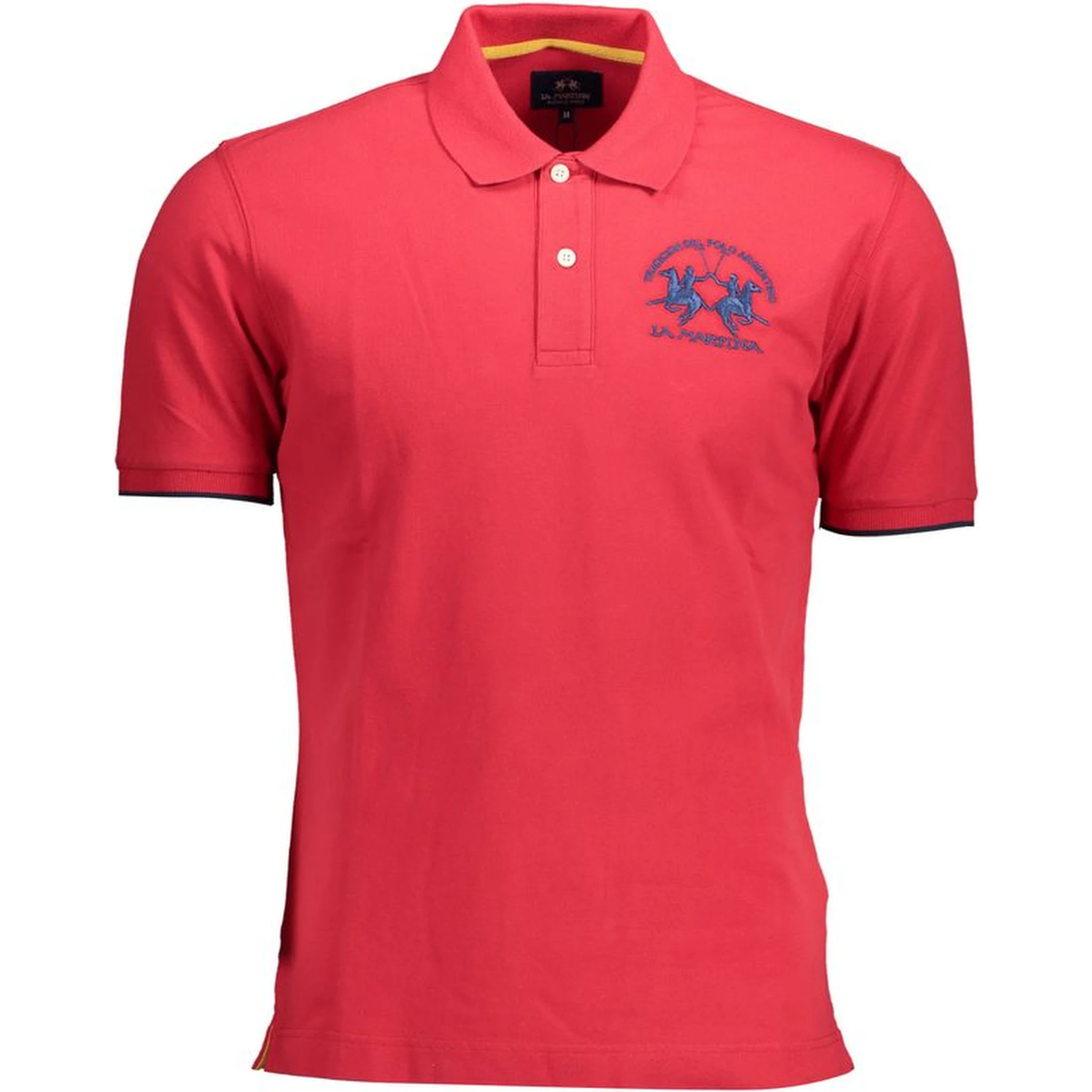Red Cotton Polo T-Shirt