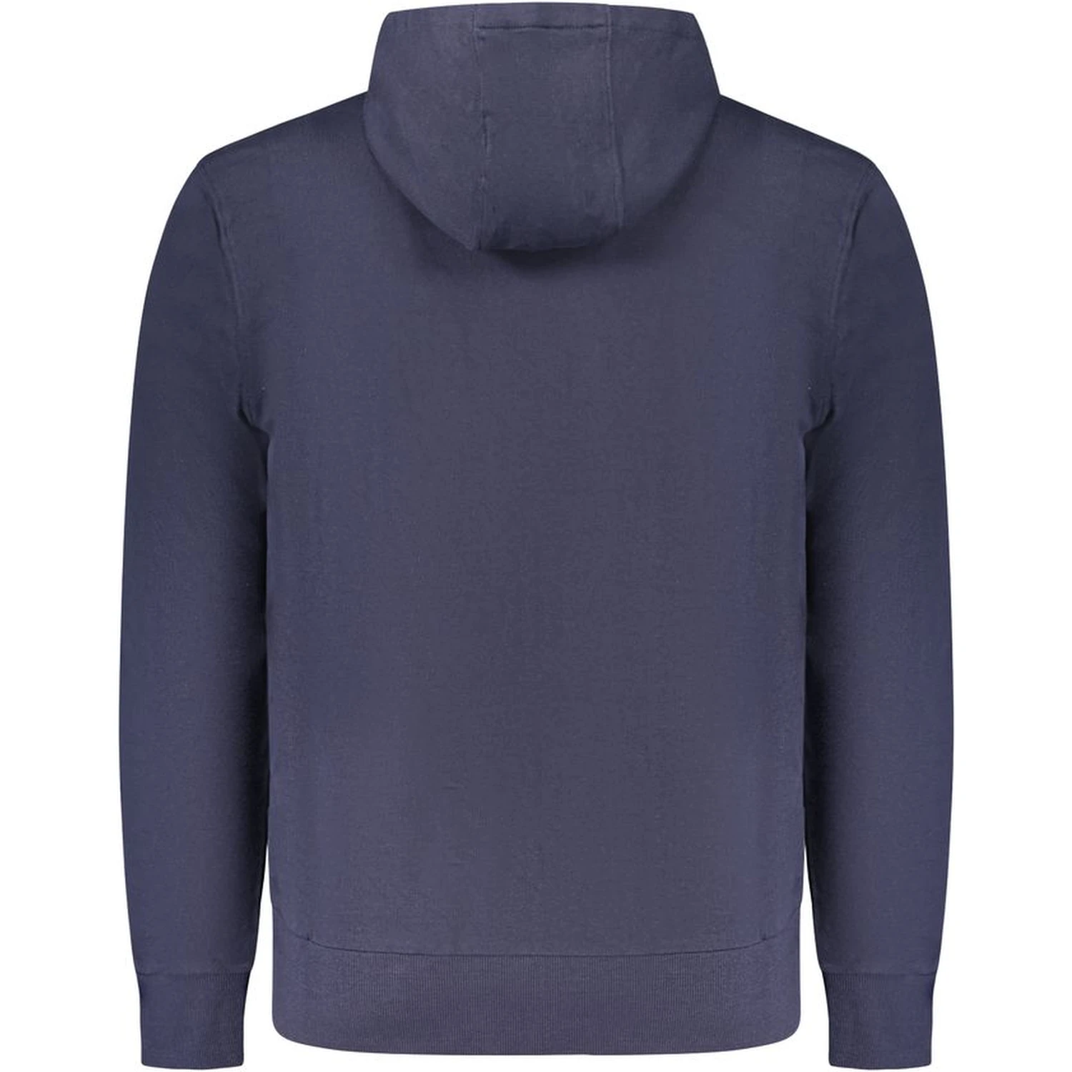 Blue Cotton Men Sweatshirt