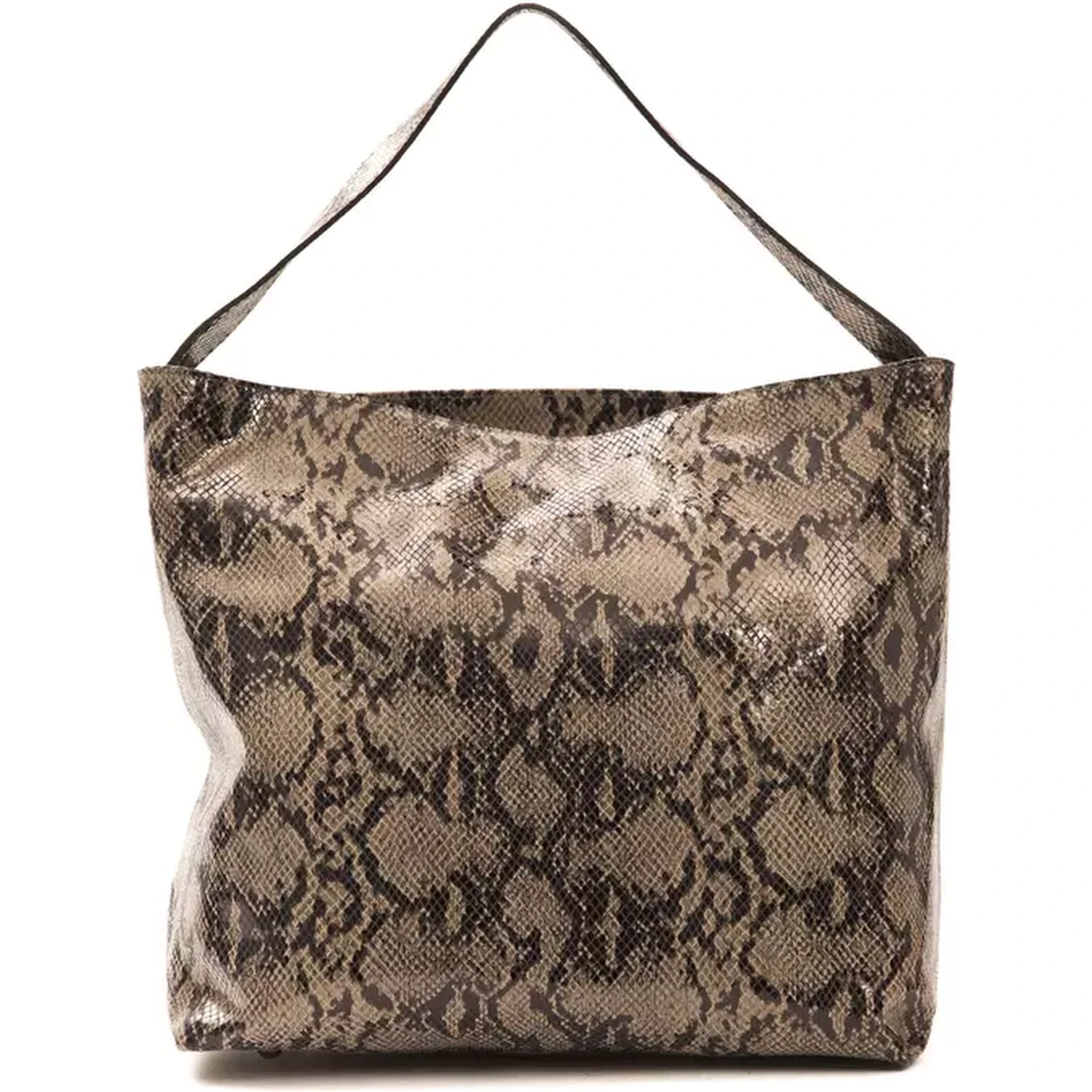 Brown Leather Women Shoulder Bag